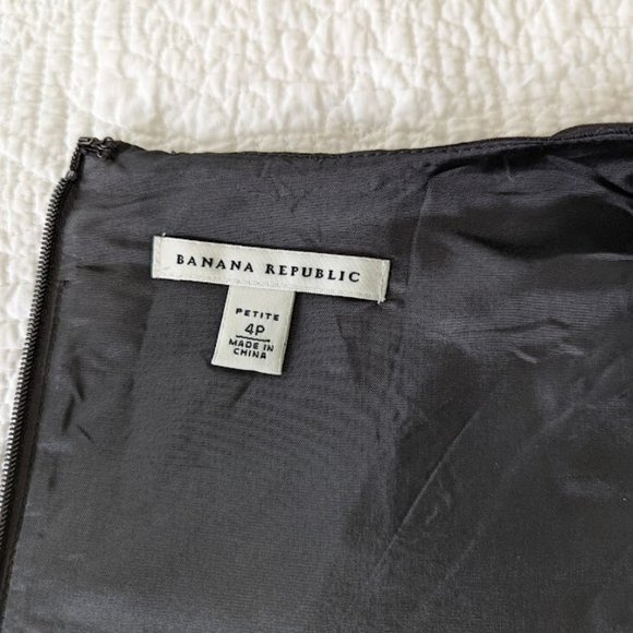 Banana Republic Polk Dot Cocktail Dress - Size 4P - Picture 6 of 10